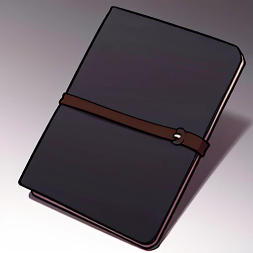 notebook icon with solid dark background