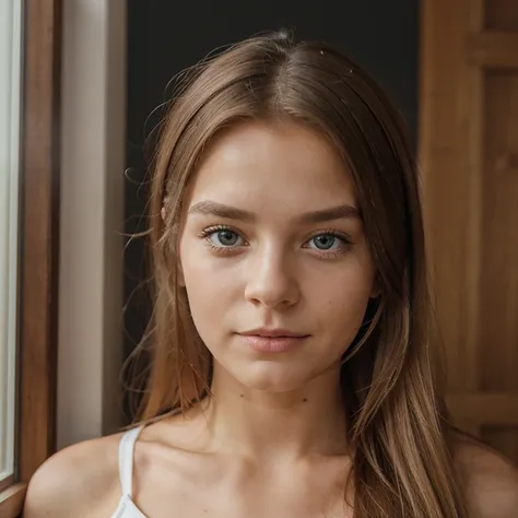 Realistic Scandinavian girl for tiktok