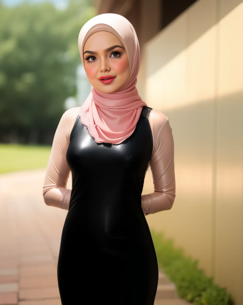 (((HIJAB MALAY GIRL))), masutepiece, High quality, UHD 50K, Realistic face, Realistic skin feeling , A Japanese Lady, 8 years old, Little Girl, Very cute and baby-like face, (((FLAT CHEST))), (MATRIX WORLD), ((look In front  at the camera and SADNESS)), ((...