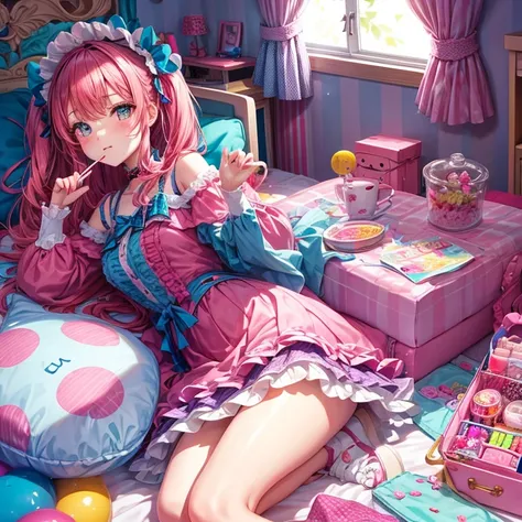 colorful room,Lolita,Lollipop Candy,littlegirl