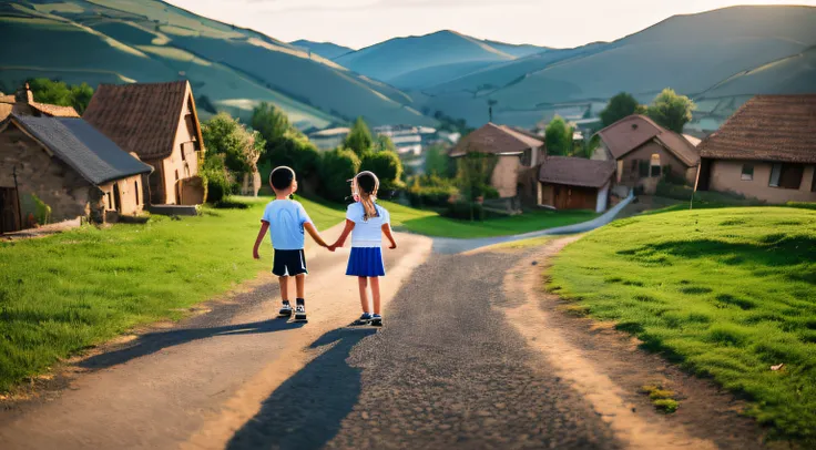 Once upon a time, in a picturesque village nestled between rolling hills, there lived two best friends, Timmy Sulenzi {{(9 years old boy)}} and Lily Categi {{(8 years old girl)}}. They were inseparable, spending every moment together exploring the wonders ...