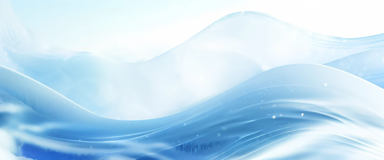 There  a picture of a blue and white background with waves, snow landscape background, Cool solid color background, clean backdrop, blue soft background, Stunning blue background theme, Light blue background, liquid simulation background, blue liquid and s...