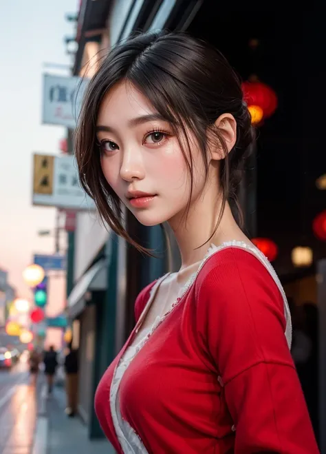 (Best quality at best,8K,tmasterpiece:1.2),Soft portrait photography,gorgeous chinese models,gorgeous young korean woman,beautiful young korean woman,beautiful Korean women,8K Art German Landscape,Portrait in soft low light,Cute and delicate face of girl,8...