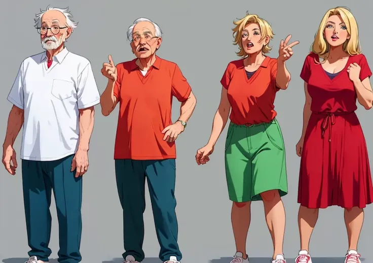 masterpiece,  best quality,gender transformation,sequence, old man, female,mtf,  background, full body,