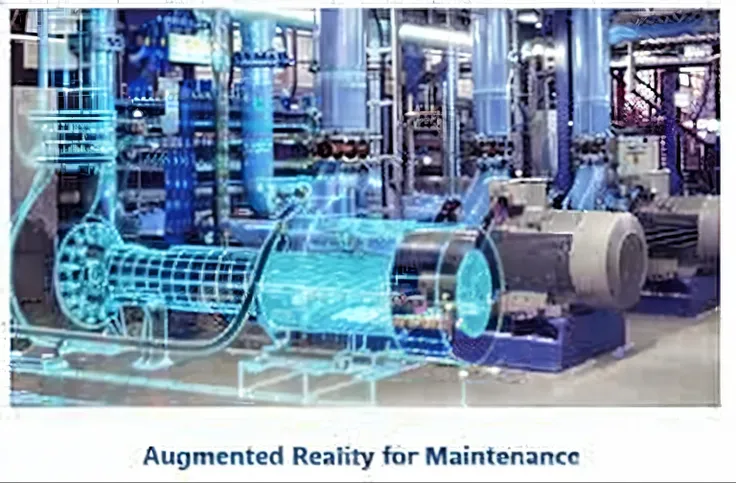 a picture of a picture of a machine shop with a blue background, augmented reality, augmented, maintenance, augmented vision, ( mechanical ), maintenance photo, mechanised, meaining of physical reality, industrial apparent, realityengine, advanced technolo...