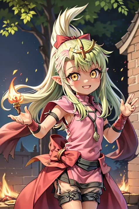 illustration, 1girl, ((((tiki (fire emblem) )))), ((((chloe von einzbern)))), (((manakete))), (((fusion))), (((agglutination))),...