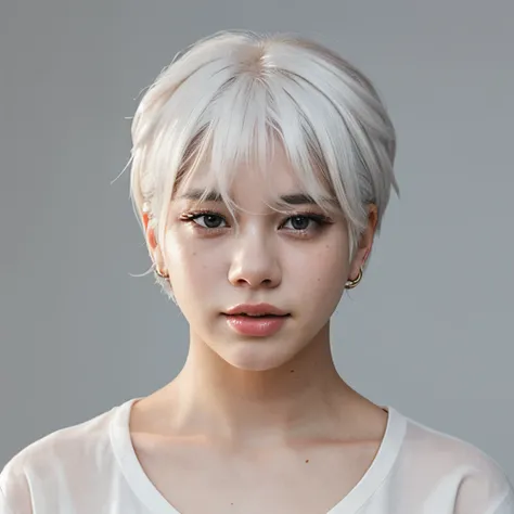 Jimin white hair