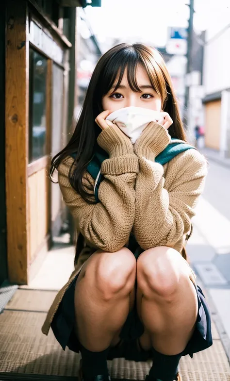 ulzzang -6500-v1.1, (Raw foto:1.2), (Photorealsitic:1.4), a beautiful detailed girl, extremely detailed eye and face, beatiful detailed eyes, Ridiculous, unbelievable Ridiculous, huge filesize, ultra-detailliert, hight resolution, ighly detailed, top-quali...