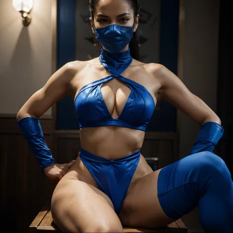 Kitana por Mortal Kombat bem sexy