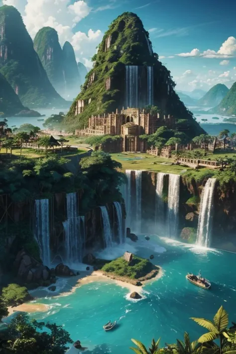 legendary city lost deep in the South American jungle, shrouded in mysteries and riches beyond imagination. The description of Eldorado is a mixture of mythological and historical elements, Creating a magical and intriguing environment.