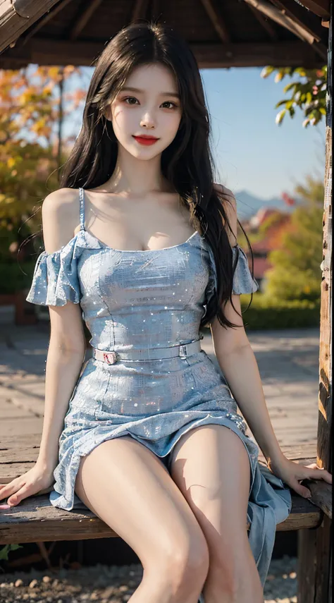 Special clothes53,dress, fashi-girl,red lips,mature female,makeup, (best quality,4k,8k,highres,masterpiece:1.2),ultra-detailed,realistic:1.37,portrait,beautiful girl,youthful female model,sweet girl,masterpiece,extremely detailed description,super fine pai...