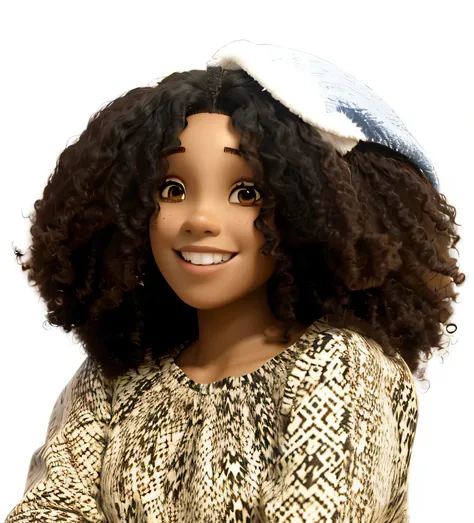 mulher sorridente com cabelos cacheados, com afro, mixed race woman, cabelos afro longos, Menina africana, cabelo grande, grande afro, afro encaracolado, her black hair is a long curly, afro, mixed race woman