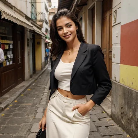 Modelo brasileira, friendly about 20 years ago, academia, Rua, roupa de rua, crowd,  traje,  estilo de vida, cidade, cidade, meio da cidade, sorriso