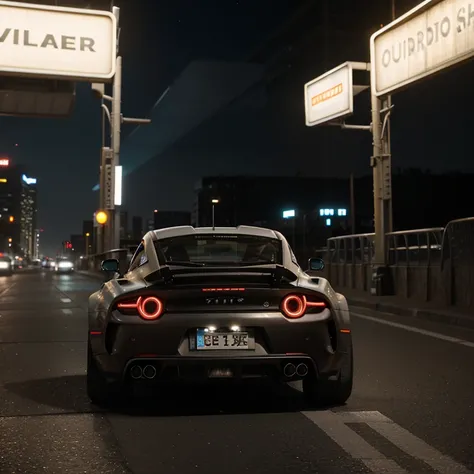 1. A sleek sports car speeding through the neon-lit streets of a futuristic cityscape.
2. A vintage racing car navigating sharp turns on cobblestone streets against a backdrop of historic buildings.
3. A high-performance rally car kicking up dust as it rac...