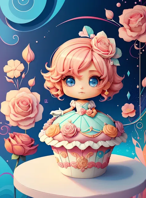 ) ((cute cupcake house with flowers and candies)) - Criador: Walt Disney2023) ), ,, ( Walt Disney acolchoamento ,multidimensional geometric wall PORTRAIT, arte, Chibi,
Yang08k, lindo, Colouring,Rose
Primary works, qualidade superior, melhor qualidade, Arte...