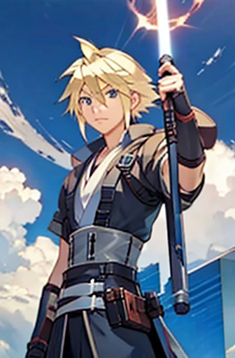 cloud strife as a jedi