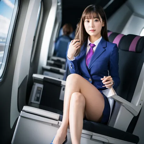 stewardess、high-heels、full bodyesbian