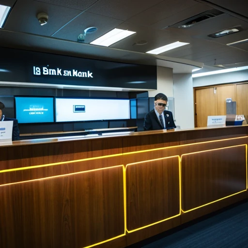 Inside the bank