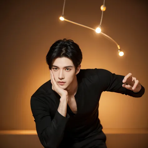 Handsome male，Height 178cm or above，Healthy and thin，black color hair，Sunny and handsome，Lively and energetic，Personality calm，Emotional stability，Have financial ability。