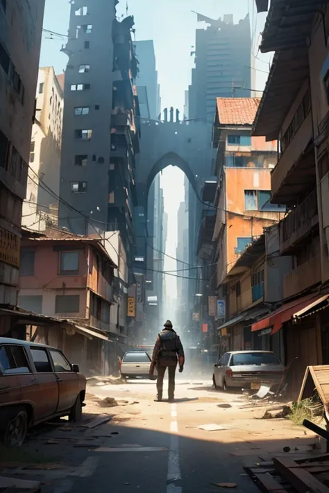 Wrecked City, homem com a mente ancorada