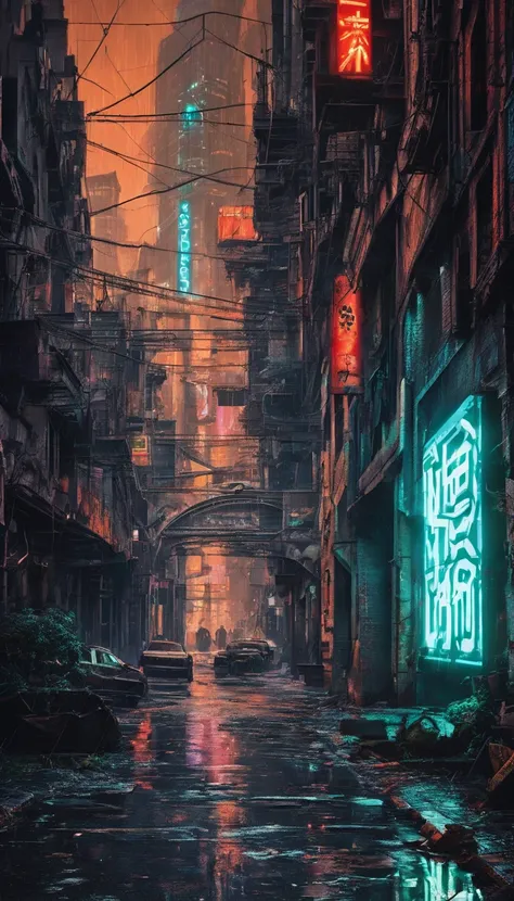 Best quality,4K,8K,A high resolution,tmasterpiece:1.2,ultra - detailed,actual,realistically:1.37,tocar,Post-apocalyptic days,cyber punk style, the city street,bustling,Under the illumination of neon lights,Gritty,dystopian,Tall structures,ae86 Truno ,futur...