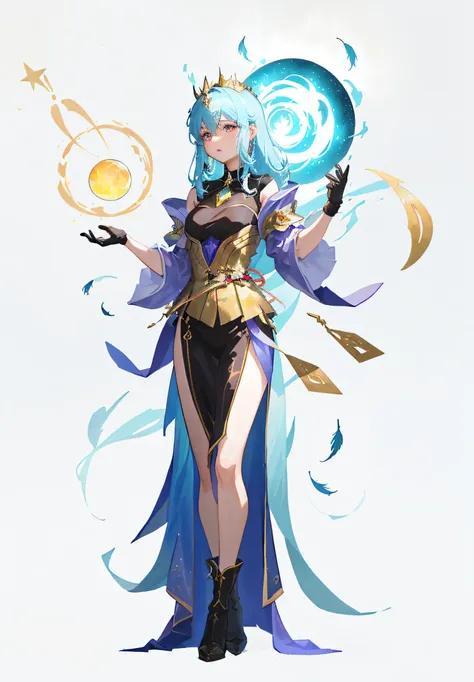 Anime style image of woman holding sword and bird, guweiz on pixiv artstation, dark sorceress fullbody pose, Digital art on Pixiv, guweiz on artstation pixiv, full body xianxia, by Shitao, human character :: sorceress woman, Popular topics on artstation pi...