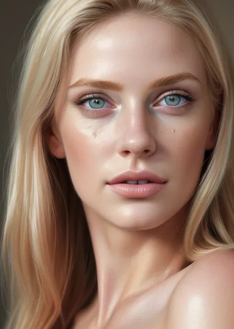 (best quality,4k,8k,highres,masterpiece:1.2),ultra-detailed,(realistic,photorealistic,photo-realistic:1.37),portrait,beautiful detailed eyes,beautiful detailed lips,medium:oil painting,blonde,sexy pose,pink background,vivid colors,natural lighting