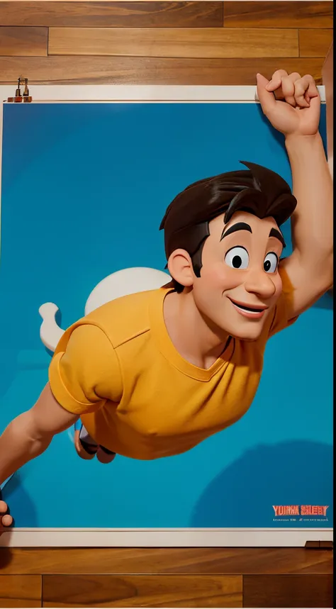 Disney posters become 3D cartoons