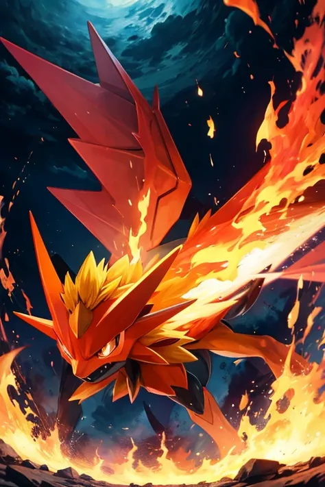 pokemon like criatures of fire type