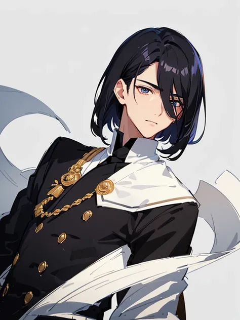 Ultra Detail,Haig Quality,sketch,1boy,matured male,Beautiful face,(Black center parting hair:1.3),Handsome men,Pearl skin,White short sleeved shirt,drooping eyes,japanese high school,Dynamic Angle,Japan Anime,