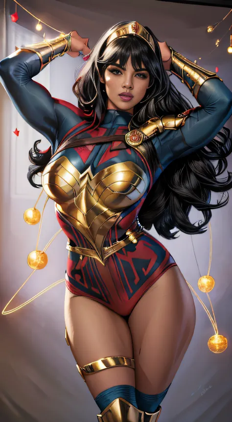 ( masterpiece, 4k resolution, ultra-realistic, very detailed) beautiful sexy  donna troy ,beautiful detailed eyes,beautiful deta...