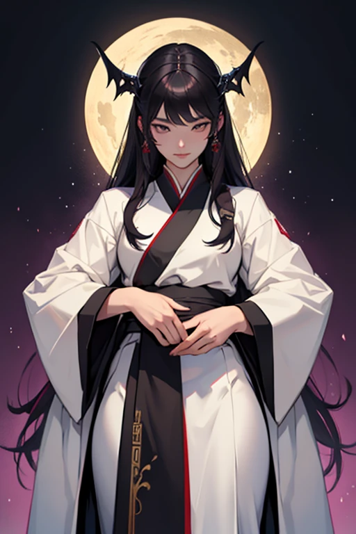 a picture of an exquisite beautiful female ,masterpiece, woman,korean uniform dark magic art