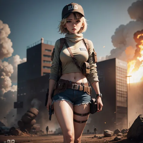 PUBG, master part, Great details, UHD, HDR, 8k, Papel de parede 1920x1080p, estilo de arte anime