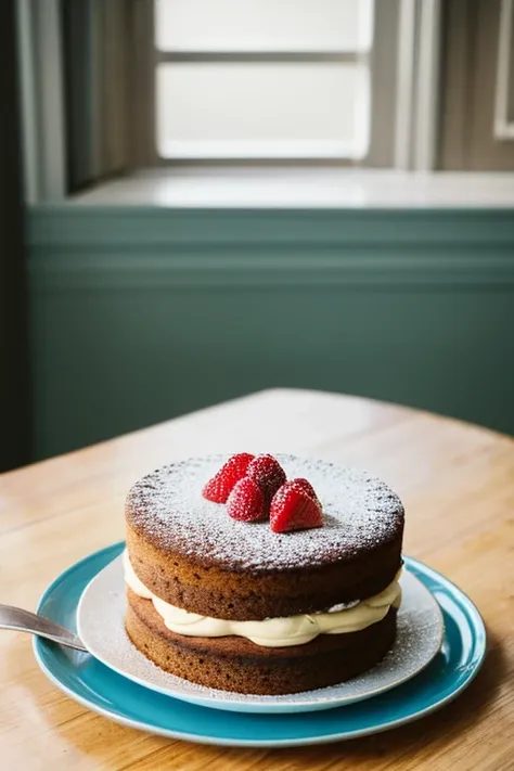 Cake on the table