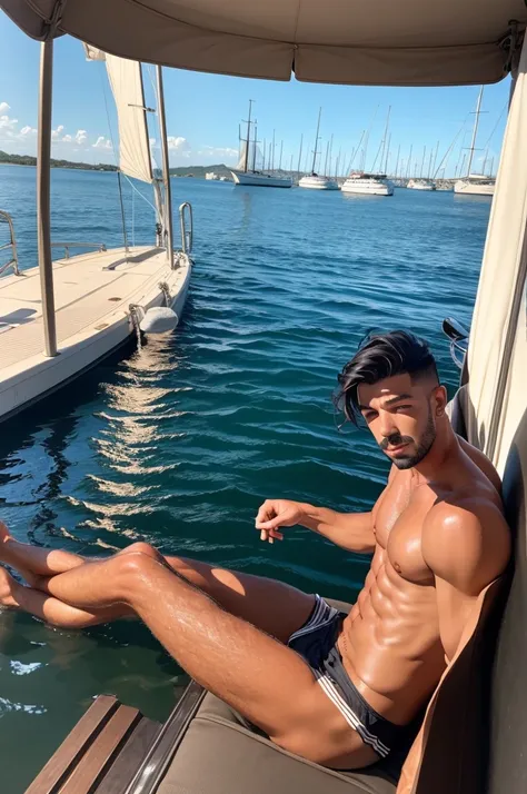 faaris azura, yacht, aesthetic, onlyfans