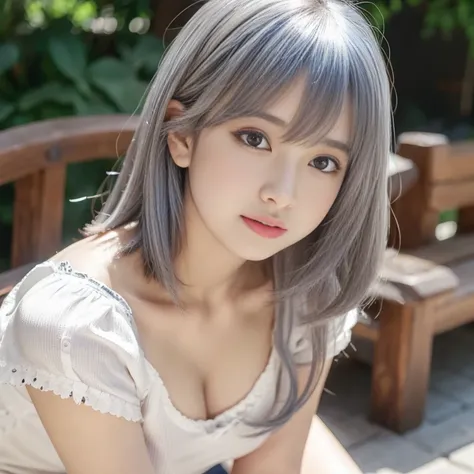 (Best Quality,4K,8K,hight resolution,masutepiece:1.2),Ultra-detailed,extremely detailed eye and face,Beautiful detailed eyes,Beautiful detailed lips,long eyelashes,((Realistic)),Photorealistic:1.37,Young Japan,fine-grained white skin,camel colored shorts,w...