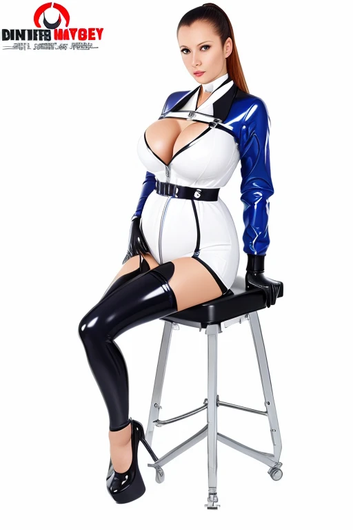 uniform,nurse uniform,hospital, latex nurse suit,nurses,busty,elbow gloves,labcoat,gingerhair woman,white eyes , gigantic boobs ,medical instruments,asian nurse,two nurses,speculum,examination room,oversize boobs, ,big ass ,strap on, lay on table ,legs spr...