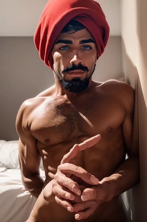 faaris azrul, gay sex, arabic, turban, cock