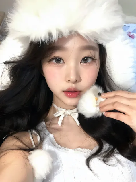 Wonyoung of IVE face fotorealista ultrahd