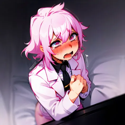 femboy, crying, blushing