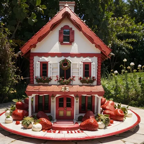 Strawberry shortcake house