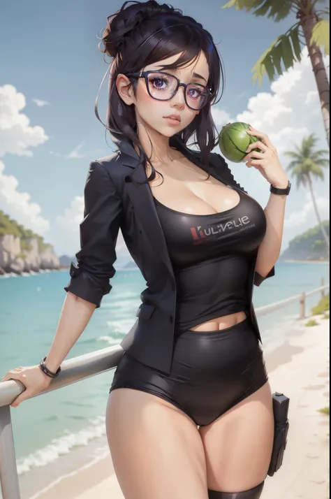 bikini, topless, MILF, vraiment gros boobasterpiece, anime girl avec de gros seins et gros mamelon qui pointe, séduisante fille d’anime, Ilya Kuvshinov. 4 km, [ Art numérique 4 km ]!!, Style Anime 3D réaliste, Jolie fille d’anime, Artgerme extrêmement déta...