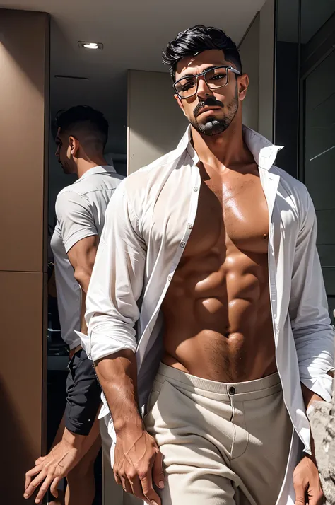 faaris azura, arab, arabic fashion, handsome, glasses, faaris azura, handsome, model, thobe, arab, kim