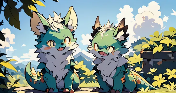 (dragon),early morning, drak,smiling Dragon,Oriental Dragon,(New Years card),adolable,sunrises,(Happy New Year:1.5),Spring, Mt fuji,outdoor sunrise