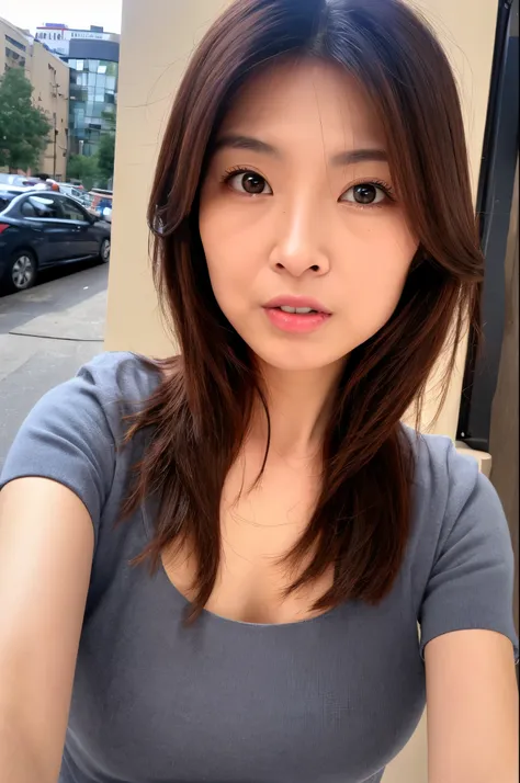 (high reality photograph, high resolusion, detailed face, detailed eyes) skinny japanese lady, 40 years old, cute face, various ...