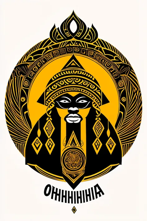 logotipo da ,  orisha, africano,