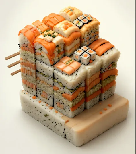 sushi style cube