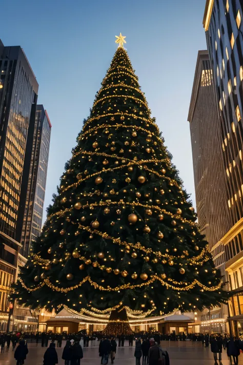 The largest Christmas tree in the world