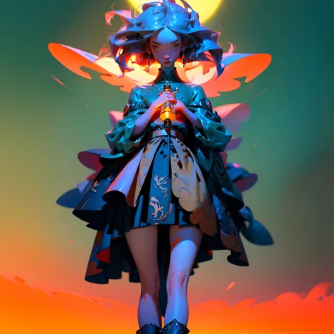 Loli Guitarist Guitar Musician piano Exhibitionist Ghibli Unrealengine5 ultra Close-Up masterpiece ❤ meticulously intricate ultra_high-details ultra_high-def ultra_high-res ultra_high-quality optimal ultra_sharpness ultra_photo-realistic Queen leather outf...