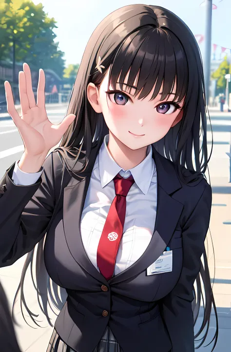 (best quality, masterpiece, ultra-detailed, perfect pixels), (UHD, RTX, 4k wallpaper, japanese anime, CG smooth, textured skin, realistic texture, natural light), 1girl, rio, seductive, busty, perfect body, bangs, long hair, (close-up, pov, dynamic pose), ...